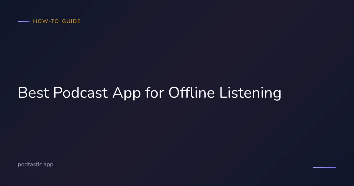 Phone downloading podcast episodes with airplane mode icon visible
