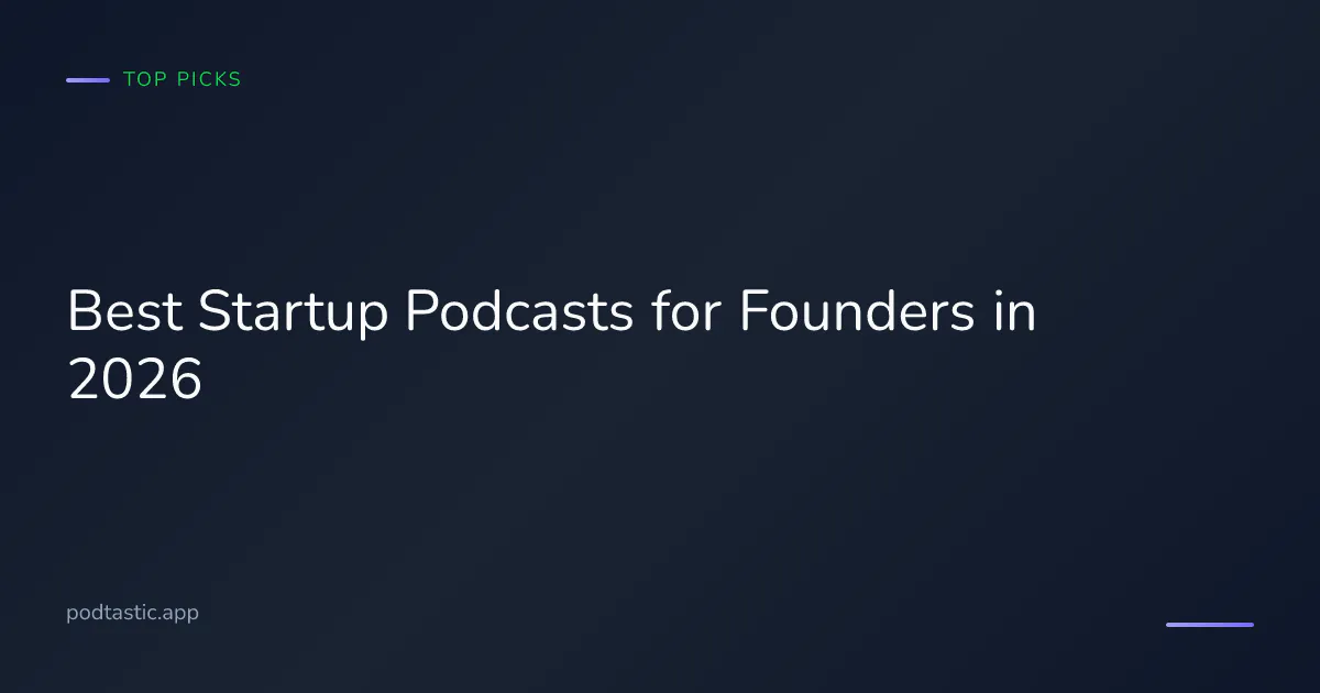 A founder listening to one of the best startup podcasts on their commute